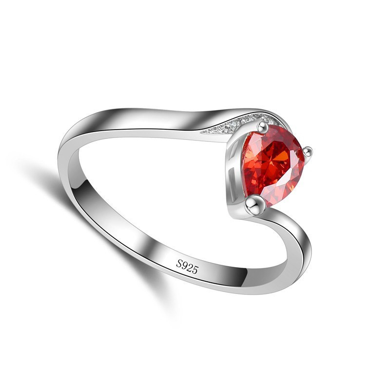 Wedding Z - 925 스털링 실버 반지 열정 패션