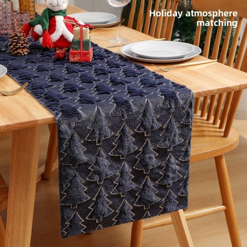 새로운 크리스마스 테이블 러너 폴리에스터 3D 디자인  - Table Runner Sequin 리뷰 및 가격