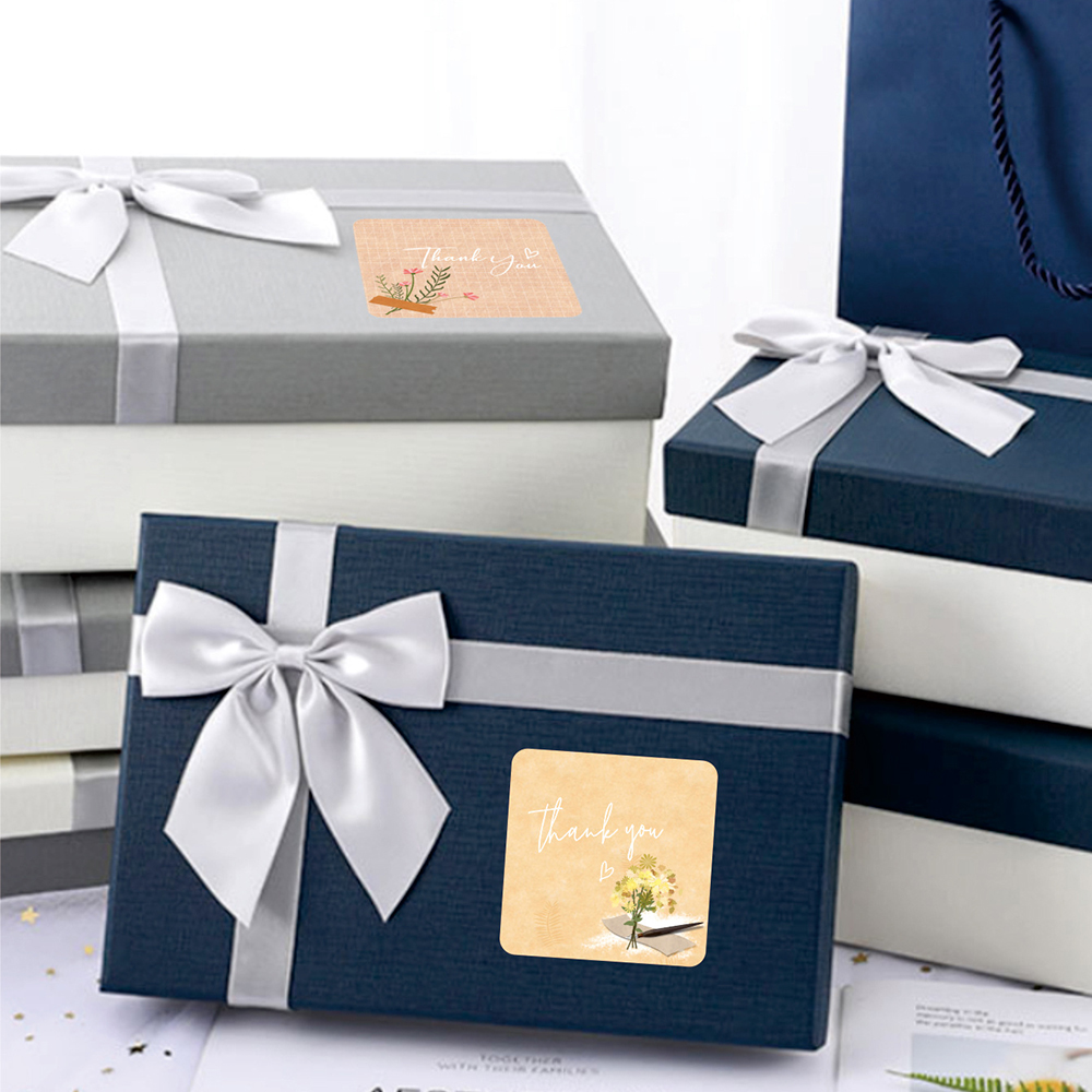 50-300pcs 귀여운 만화 꽃 감사 스티커 휴일/생 - Wedding Sutra 리뷰 및 가격