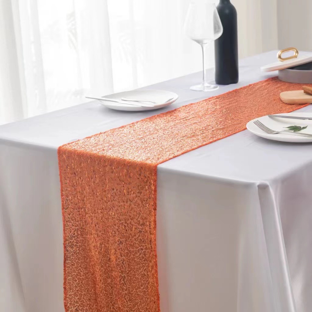 2개 11.8x47.2인치 직사각형 글리터 스팽글 테이 - Table Runner Sequin 리뷰 및 가격