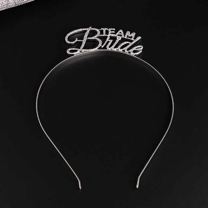 팀 신부 부족 신부 들러리 새시 티아라 왕관 베일, 처 - Bride Tribe Sash 리뷰 및 가격