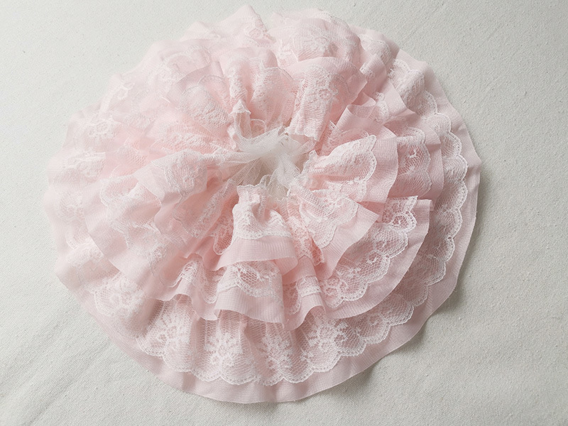 11CM 와이드 새로운 3 레이어 3d Pleated  - Wedding Water Supply 리뷰 및 가격