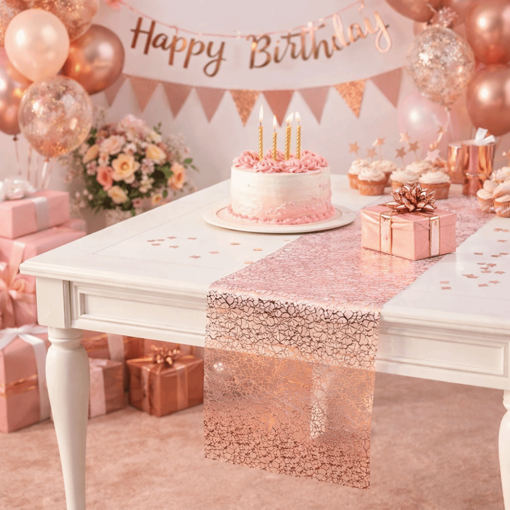 반짝이는 글리터 테이블 러너 직사각형 카오티크 패턴 테 - Table Runner Sequin 리뷰 및 가격